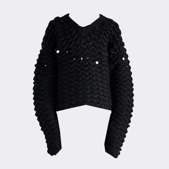 Fraville V-Neck in Navy